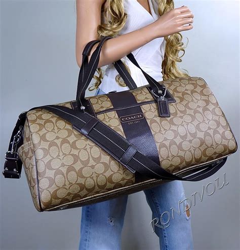 coach overnight bag for women.